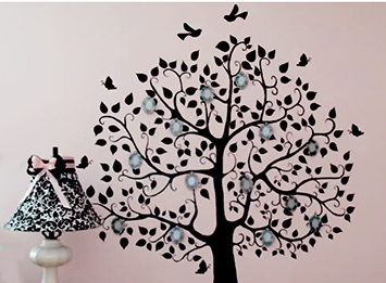  Design  Living Room on Paint A Tree On The Wall Of The Nursery