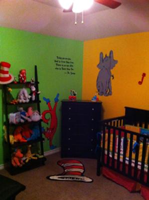 Amazing Multi-color Dr Seuss Baby Room Ideas