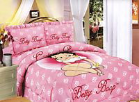 Unique Bedroom Designs on Twin Betty Boop Bedding Bed In A Bag Comforter Set
