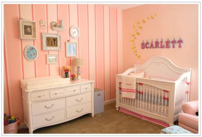 Baby Scarlett's Vintage Teacup Nursery Theme in Pink and Blue