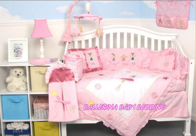 Nursery Bedding Sets on Fairy Ballerina Baby Crib Nursery Bedding Sets