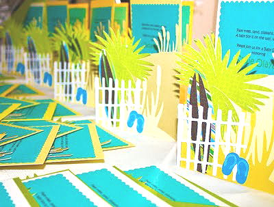 Handmade Baby Shower Invitation Ideas on Here Is An Example Of Homemade Beach Theme Baby Shower Invitations
