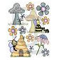 cute vinyl bee wall stickers decals beehive honey bee bumble bee