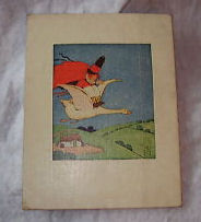 antique mother goose nursery rhyme page