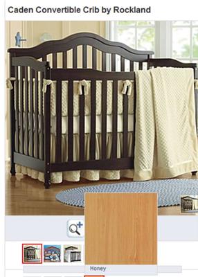 Caden Convertible Crib by Rockland
