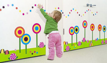 candy wall decorations decor stickers decals vinyl