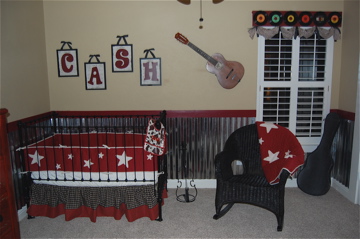 Cash's Guitar Nursery Theme