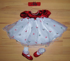 beautiful christmas dresses for infants