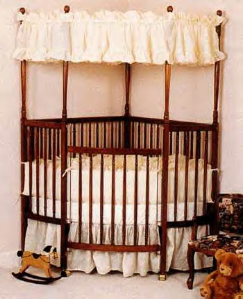 for corner baby cribs