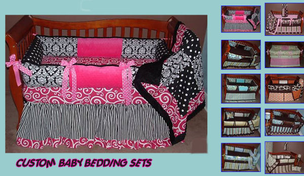 Custom Baby Bedding in Beautiful Fabrics, Colors and Styles for ...