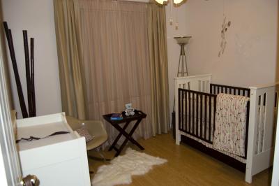 Urban Modern Ethnic Chic Baby Nursery 