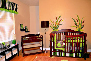 Cute Frog Nursery Theme Decorating Ideas