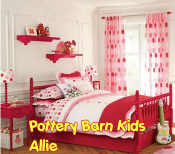 hot pink red polka dot funky bed sheets bedding set