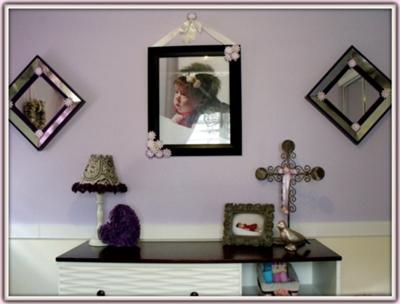 Princess Baby Room Ideas on Our Baby Girl S Vintage Princess Nursery Room Decorated In Shades Of