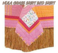 hawaiian beach hula skirt bed skirt