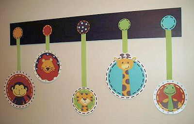 Jungle Babies Bedding on Nojo Jungle Babies Wall Decals And Ideas For Decorating The Nursery