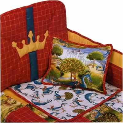 Discount Baby Bedding on Knights And Dragons   Cheap Baby Bedding Sets