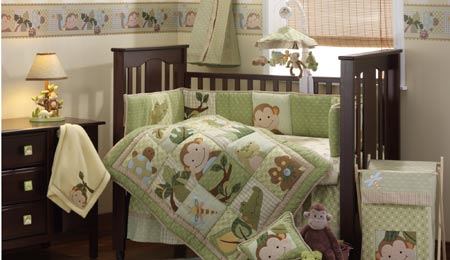 Monkey Baby Bedding