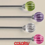 GLASS CURTAIN ROD FINIALS-GLASS CURTAIN ROD FINIALS MANUFACTURERS