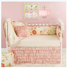 Ruffled Bedspreads on Free Shipping On All Bedding For Babies   Children At Poshtots