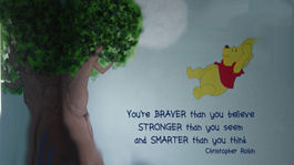 Wall Stickers Quotes on Winnie The Pooh Pictures And Wall Art For A Baby Nursery