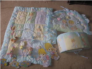 precious moments crib set