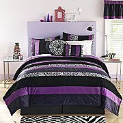 black and purple zebra print bedding set comforter bedspread bedroom pictures