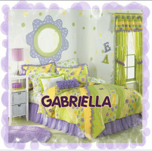 purple and lime green polka dots bedding sets comforters girls