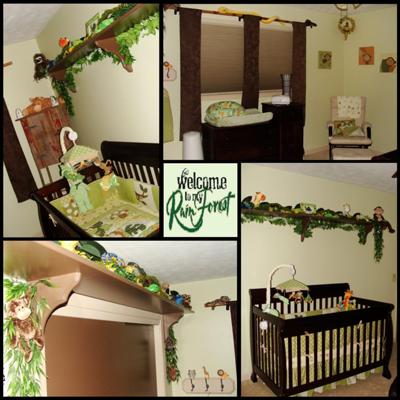 Welcome to my Baby's Rainforest Nursery 