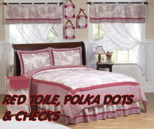 red bedding comforter sets