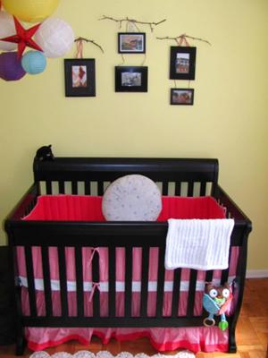 Red Crib Bedding and Baby Nursery Decorating Ideas