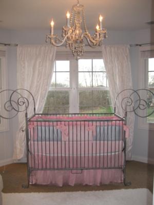 Our Baby Girl's Pink and Gray Nursery is a Picture of Modern Enchanted Elegance