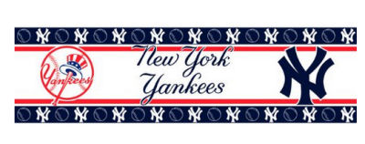 new york yankees emblem logo wallpaper wall paper border wallpapers