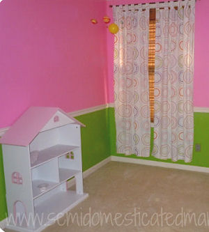 This Pink and Green Baby Nursery was Decorated for $150