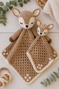 crochet-deer-lovey-pattern