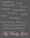 disney princess my wall art