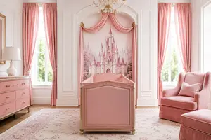 disney-princess-nursery-with-canopy-crib-and-castle-wall-mural.jpg