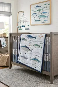 fish-theme-baby-bedding