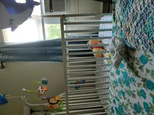 Upper guide for. Delta Luv Crib 4624-1