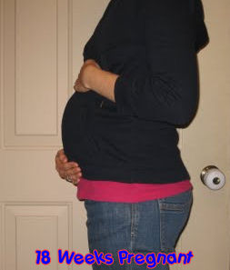 18 Weeks Pregnant Belly Picture