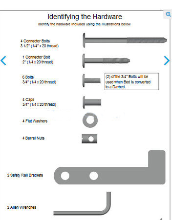 young american 4 in 1 baby crib owners manual assembly instructions parts diagram