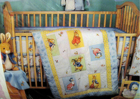 cot bedding peter rabbit