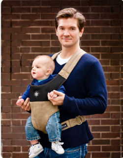 The guys love Belle Baby Carriers as much as the ladies!