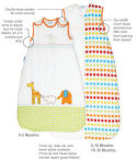 grobag baby sleeping bags chart