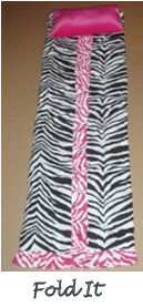 custom black and white ruffled zebra print nap mat for my little diva girl