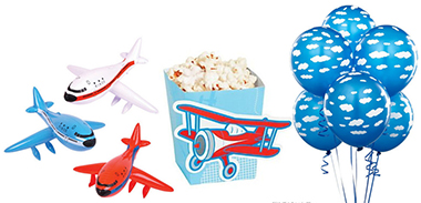 Vintage airplane baby shower ideas decorations and party supplies