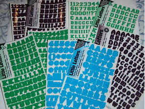 alphabet stickers decals