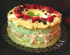 baby shower ideas menu table dessert lime strawberry green irish