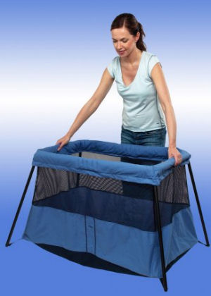 baby bjorn travel crib blue