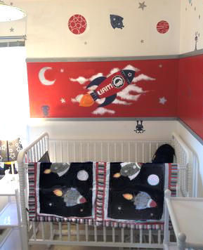 Baby Liam S Space Theme Nursery
